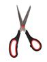 Scissors, office, 21cm, VICTORIA OFFICE, black